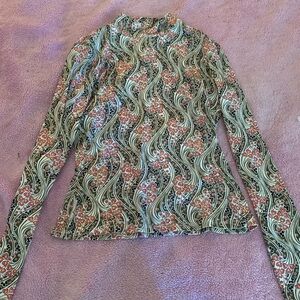 Top Shop mock neck, worn once